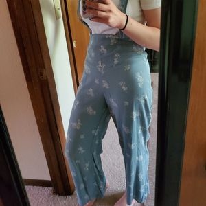 Target Wild Fable Romper Overalls blue floral